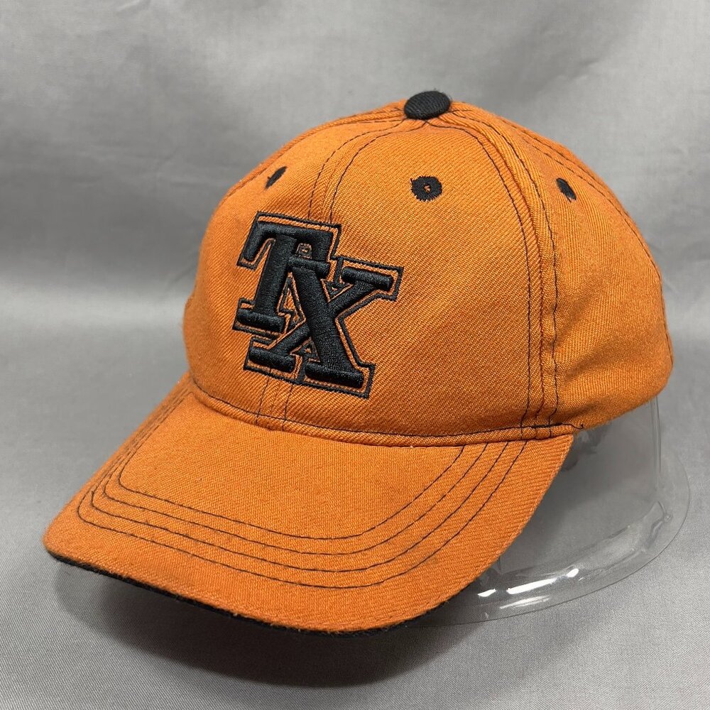 Texas USA Strapback Hat Cap Copper Adjustable 6 panel Baseball Souvenir Junior